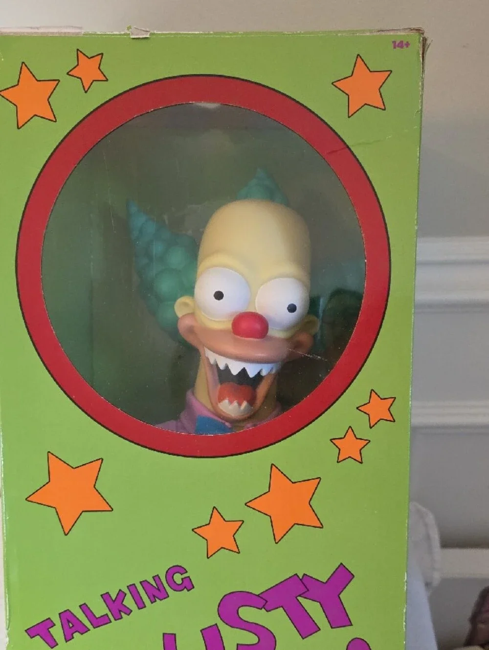 Talking Krusty Doll! EUC in Original Box